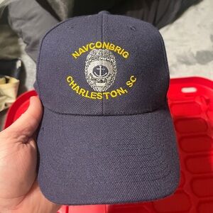 Charleston Navy Brig (NAVCONBRIG) hat from Charleston, SC.